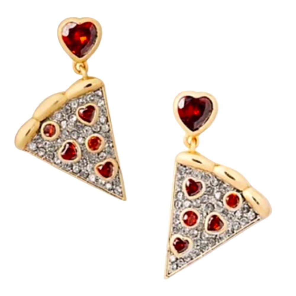 New Kate Spade Pizza My Heart Earrings 🍕🍕🍕❤️🍕🍕